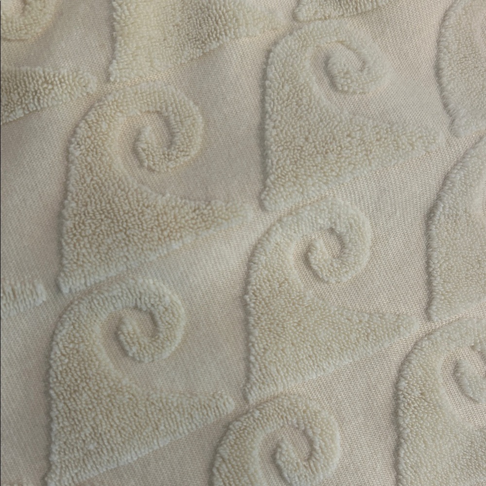 Butter Yellow Wave Textured Sweatshirt - Picture 3 of 3